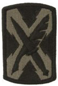 300th Military Intelligence Brigade OCP Scorpion Shoulder Patch With Velcro